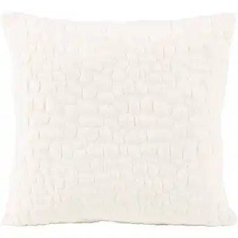 Leen Bakker Sierkussen Ferdi - crème - 45x45 cm - Leen Bakker aanbieding