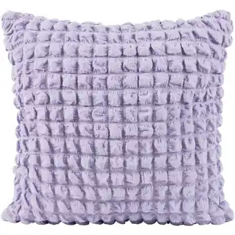 Leen Bakker Sierkussen Jutta - lila - 45x45 cm - Leen Bakker aanbieding