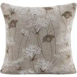 Leen Bakker Sierkussen Moise - beige - 45x45 cm - Leen Bakker aanbieding