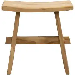Leen Bakker Kruk Yani - naturel - 48x29x50 cm - Leen Bakker aanbieding