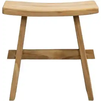 Leen Bakker Kruk Yani - naturel - 48x29x50 cm - Leen Bakker aanbieding