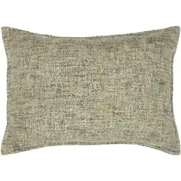 Leen Bakker Sierkussen Lily - groen/goud - 35x50 cm - Leen Bakker aanbieding
