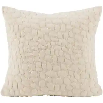 Leen Bakker Sierkussen Ferdi - zand - 45x45 cm - Leen Bakker aanbieding