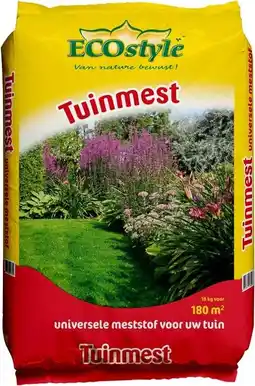 Intratuin Ecostyle tuinmest 18 kg aanbieding