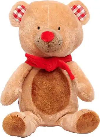 Intratuin Bambolino Toys knuffel Fien & Teun meneer beer bruin 10 x 10 x 20 cm aanbieding