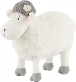 Intratuin Bambolino Toys knuffel Fien & Teun molly wit 17 x 9 x 20 cm aanbieding