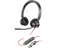 MediaMarkt Poly Blackwire 3320 - 8x220aa Koptelefoon aanbieding