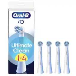 MediaMarkt Oral-b Refill Io Ultimate Clean Wit 4ct Oral-b Elektrische Tandenborstel Model Io aanbieding