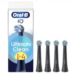 MediaMarkt Oral-b Refill Io Ultimate Clean Zwart 4ct Oral-b Elektrische Tandenborstel Model Io aanbieding