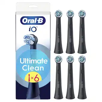 MediaMarkt Oral-b Refill Io Ultimate Clean Zwart 6ct Oral-b Elektrische Tandenborstel Model Io aanbieding