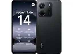 MediaMarkt XIAOMI Redmi Note 14 - 4G - Midnight Zwart + Redmi Buds 6 Lite Zwart - 128 GB Zwart aanbieding