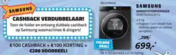 Obbink Samsung warmtepompdroger aanbieding