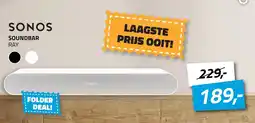 Obbink Sonos soundbar aanbieding