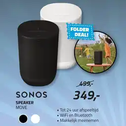 Obbink Sonos speaker aanbieding