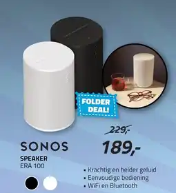 Obbink Sonos speaker aanbieding