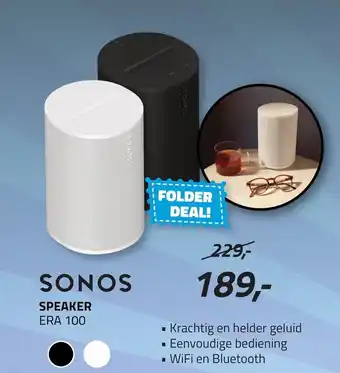 Obbink Sonos speaker aanbieding