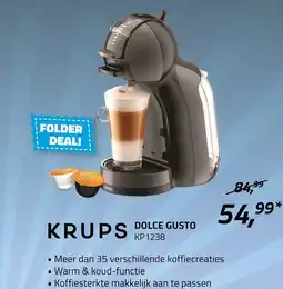 Obbink Krups dolce gusto KP1238 aanbieding