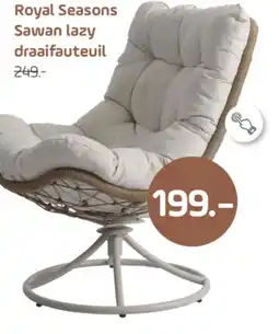 Coppelmans Royal Seasons Sawan lazy draaifauteuil aanbieding
