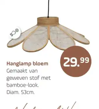 Coppelmans Hanglamp bloem aanbieding