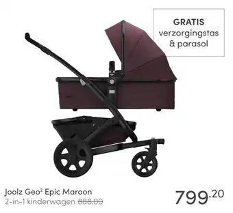 Baby & Tiener Joolz Geo Epic Maroon aanbieding