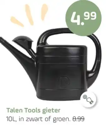 Coppelmans Talen Tools gieter aanbieding