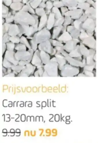 Coppelmans Carrara split aanbieding