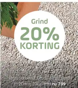 Coppelmans Castle beige grind aanbieding