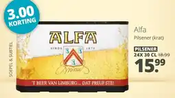 Mitra Alfa Pilsener aanbieding