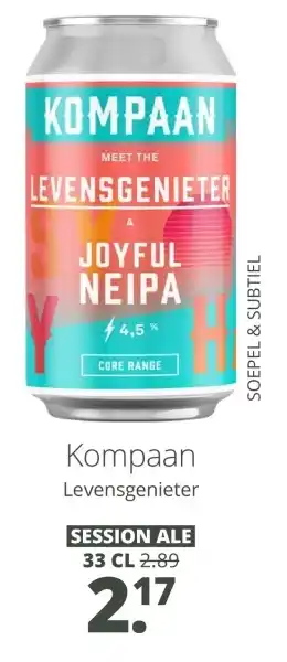 Mitra Kompaan Levensgenieter aanbieding