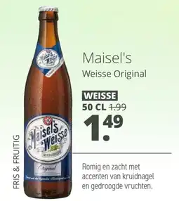 Mitra Maisel's Weisse Original aanbieding