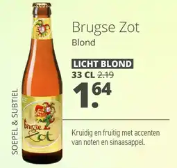 Mitra Brugse Zot Blond aanbieding
