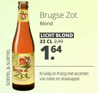Mitra Brugse Zot Blond aanbieding