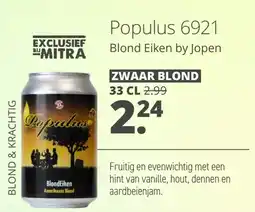 Mitra Populus 6921 Blond Eiken by Jopen aanbieding