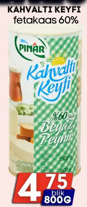 Özbaktat Supermarkt Kahvalti keyfi fetakaas 60% aanbieding