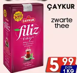 Özbaktat Supermarkt Çaykur zwarte thee aanbieding