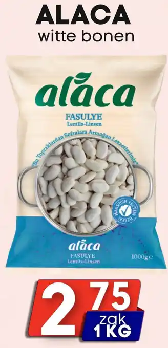 Özbaktat Supermarkt Alaca witte bonen aanbieding