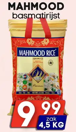 Özbaktat Supermarkt Mahmood basmatirijst aanbieding