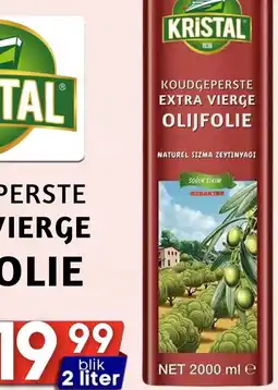 Özbaktat Supermarkt Kristal koudgeperste extra vierge olijfolie aanbieding