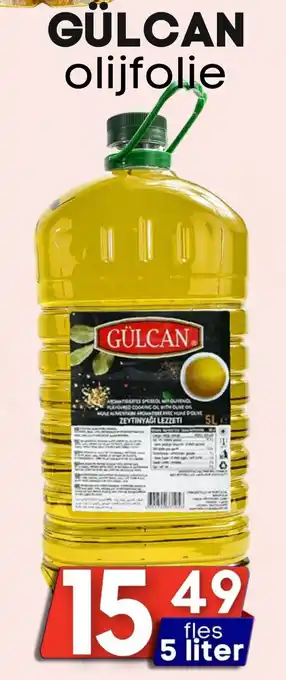Özbaktat Supermarkt Gülcan olijfolie aanbieding