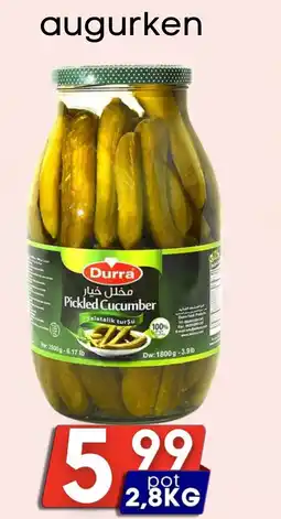 Özbaktat Supermarkt Augurken aanbieding