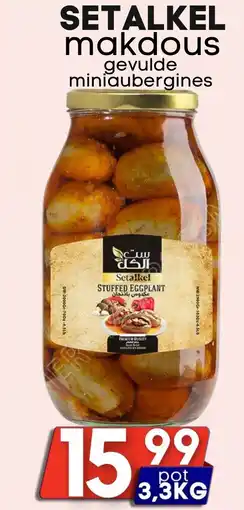 Özbaktat Supermarkt Setalkel makdous aanbieding