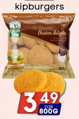 Özbaktat Supermarkt Kipburgers aanbieding