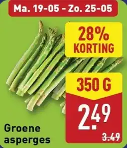ALDI Groene asperges aanbieding