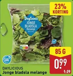 ALDI Daylicious Jonge bladsla melange aanbieding