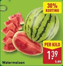 ALDI Watermeloen aanbieding