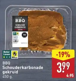 ALDI Bbq Schouderkarbonade gekruid aanbieding