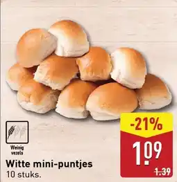 ALDI Witte mini puntjes aanbieding