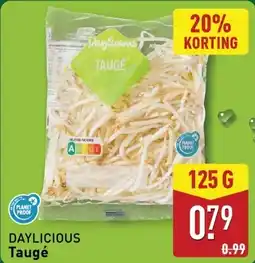 ALDI Daylicious Tauge aanbieding