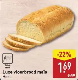 ALDI Luxe vloerbrood maïs aanbieding
