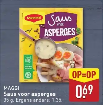 ALDI Maggi Saus voor asperges aanbieding